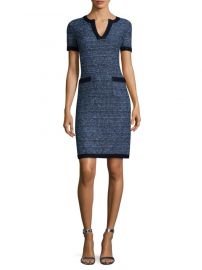 St  John - Knit V-Neck Dress at Saks Fifth Avenue